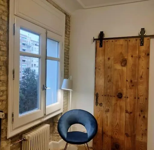 アパート Estiloso Estudio En Gran Via, Vistas Al Huerva